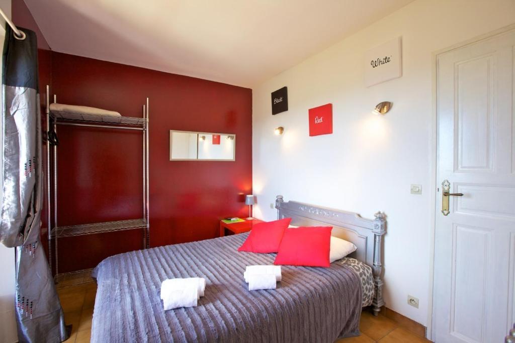 Hôtel Le Niobel Belgodère Kamer foto